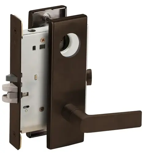 Mortise Lock Aged Bronze