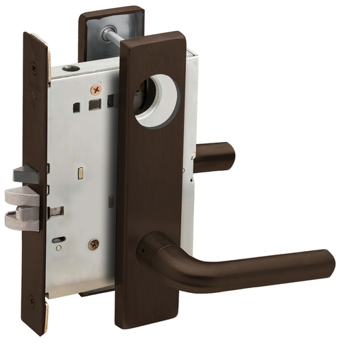 Mortise Lock Aged Bronze