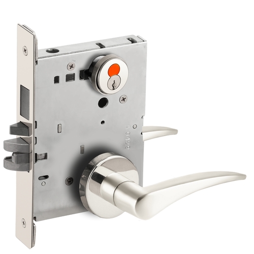 Mortise Lock Bright Stainless Steel