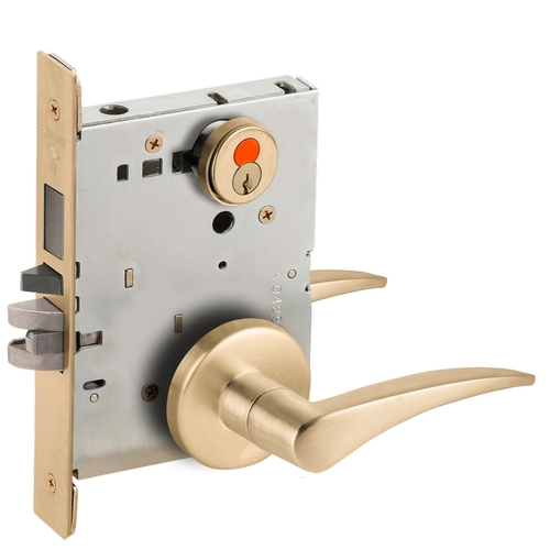 Mortise Lock Satin Brass