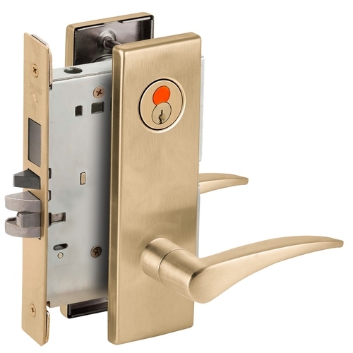 Mortise Lock Satin Brass