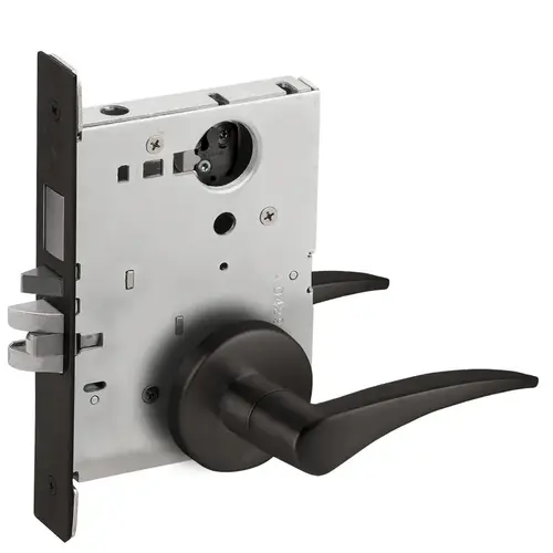 Mortise Lock Flat Black Coated