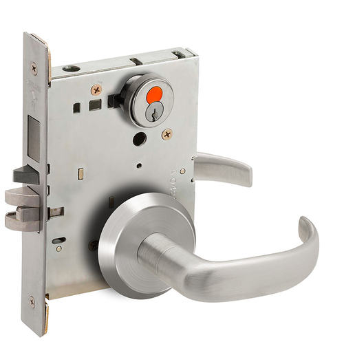 Mortise Lock Satin Chrome