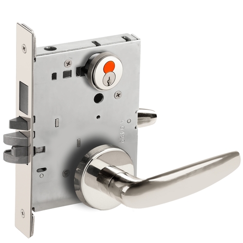 Mortise Lock Bright Chrome