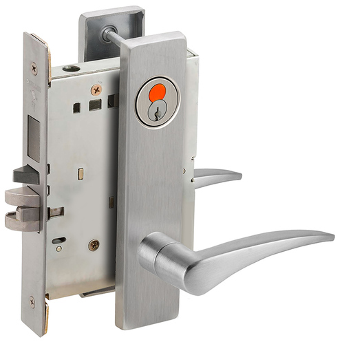 Mortise Lock Satin Chrome