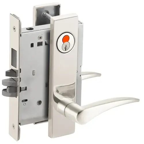 Mortise Lock Bright Stainless Steel