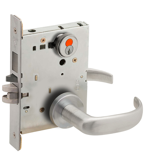 Lock Mortise Lock Satin Stainless Steel