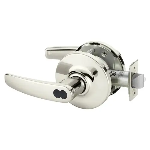 Cylindrical Lock Polished Nickel