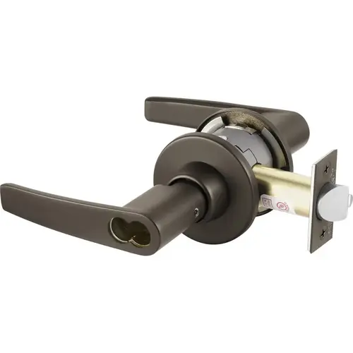 Cylindrical Lock Dark Oxidized Satin Bronze Oil Rubbed