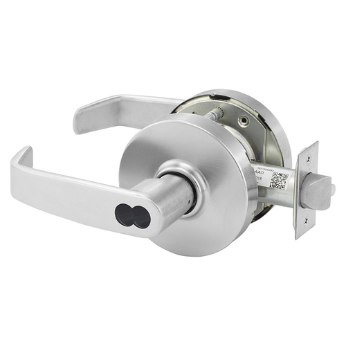 Cylindrical Lock Satin Chrome