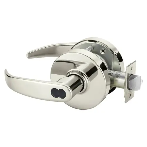 Cylindrical Lock Polished Nickel