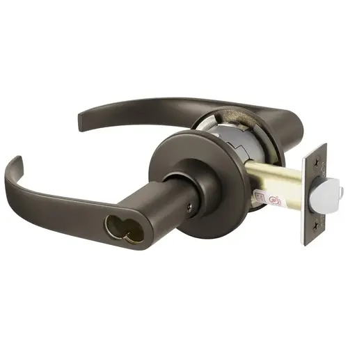 Cylindrical Lock Dark Oxidized Bronze