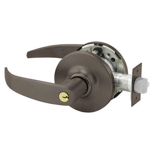 25-10XG71 GP 10BE Electrified Cylindrical Lock Dark Oxidized Bronze