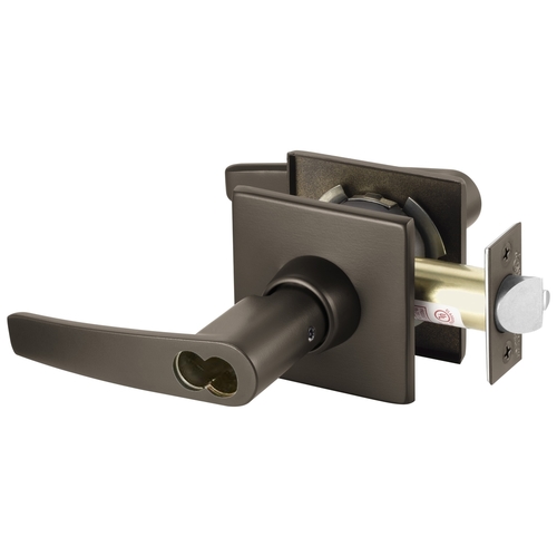 Cylindrical Lock Dark Oxidized Satin Bronze Oil Rubbed