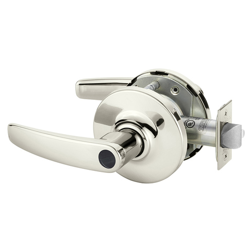 Cylindrical Lock Polished Nickel