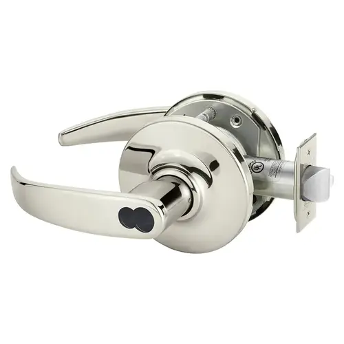 Cylindrical Lock Polished Nickel