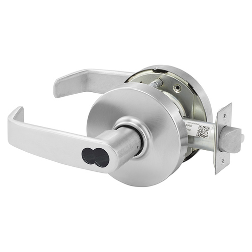 Cylindrical Lock Satin Chrome Anti-Microbial