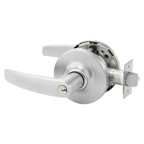 Cylindrical Lock Satin Chrome Anti-Microbial