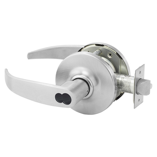 Cylindrical Lock Satin Chrome Anti-Microbial