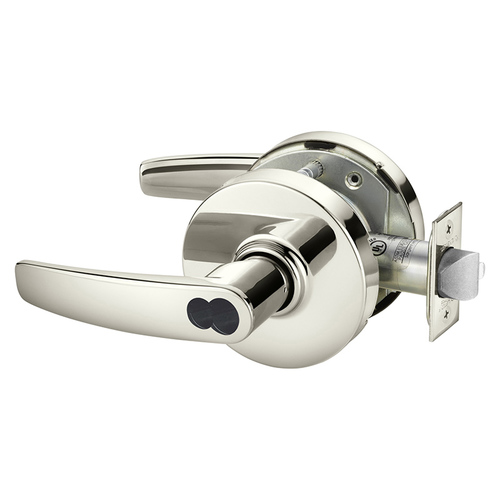 Cylindrical Lock Polished Nickel