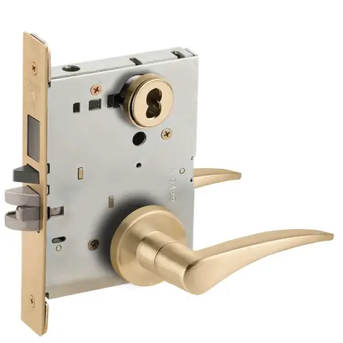 Lock Mortise Lock Satin Brass