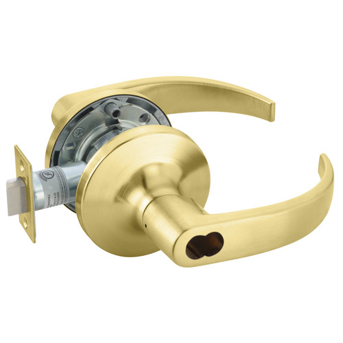 Cylindrical Lock Satin Brass