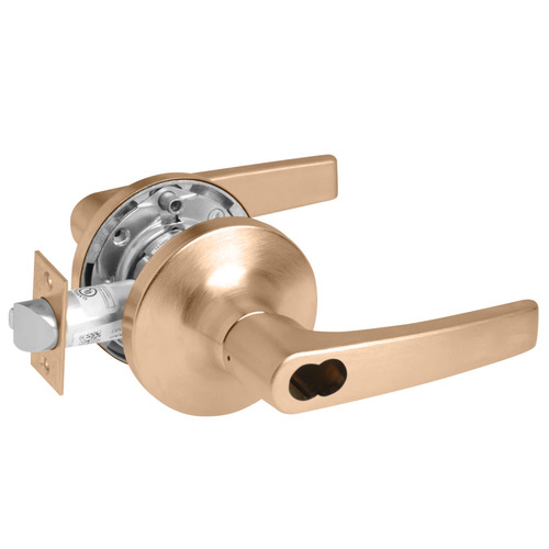 Cylindrical Lock Satin Bronze