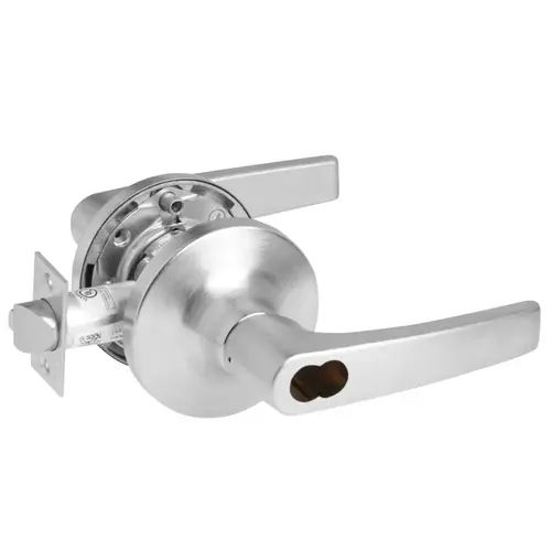 Cylindrical Lock Satin Chrome