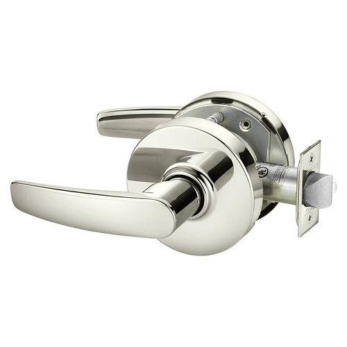 Cylindrical Lock Polished Nickel