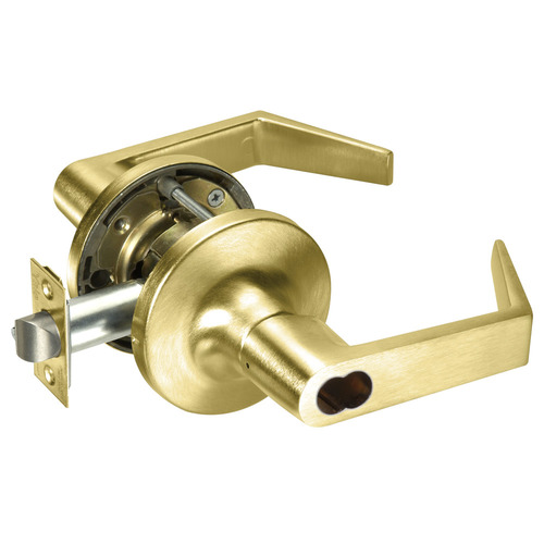 Cylindrical Lock Satin Brass