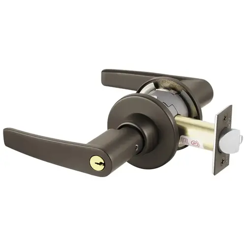 Cylindrical Lock Dark Oxidized Bronze