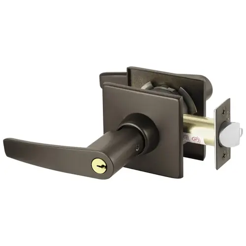 Cylindrical Lock Dark Oxidized Satin Bronze Oil Rubbed