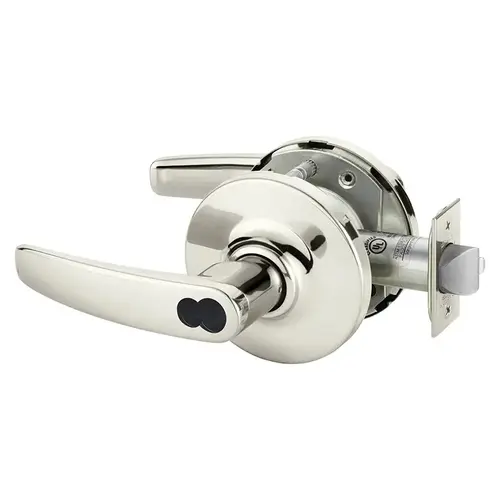 Cylindrical Lock Polished Nickel