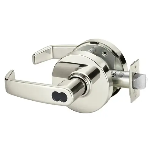 Cylindrical Lock Polished Nickel