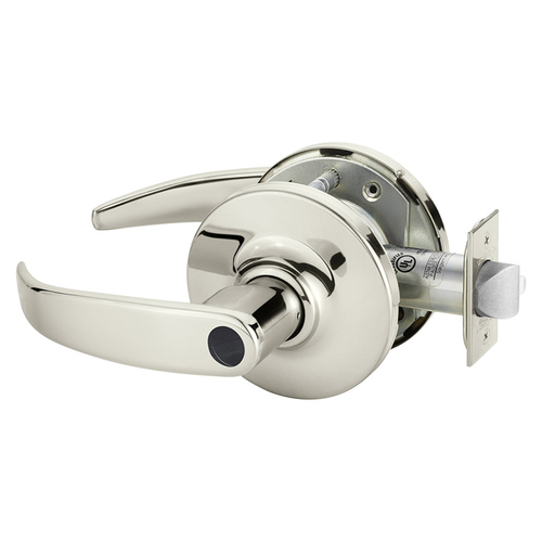 Cylindrical Lock Polished Nickel