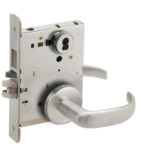 Lock Mortise Lock Satin Stainless Steel