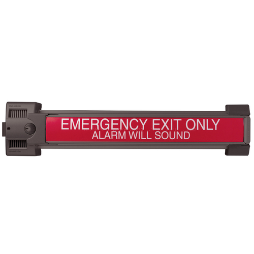 Exit Device Dark Bronze Anodized Aluminum