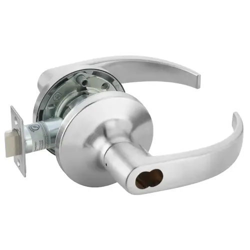 Cylindrical Lock Satin Chrome