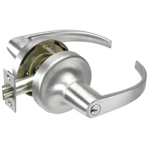 Cylindrical Lock Satin Chrome