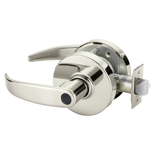 Cylindrical Lock Polished Nickel