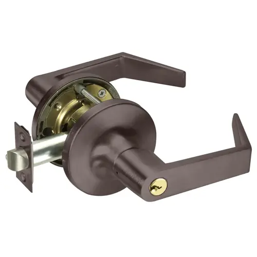 Cylindrical Lock Dark Oxidized Bronze