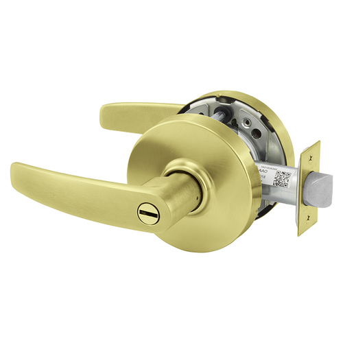 Cylindrical Lock Satin Brass