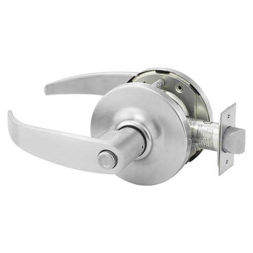 Cylindrical Lock Satin Chrome Anti-Microbial