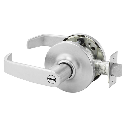 Cylindrical Lock Satin Chrome