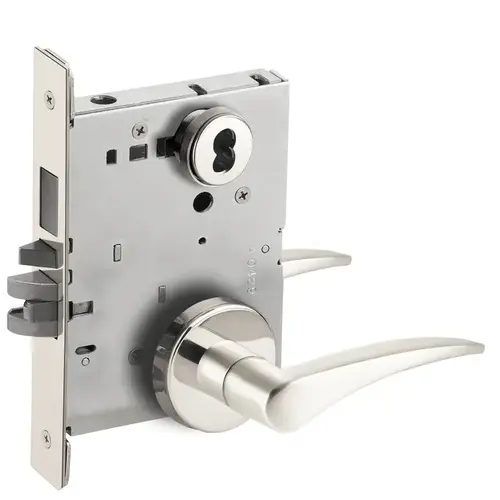 Lock Mortise Lock Bright Chrome