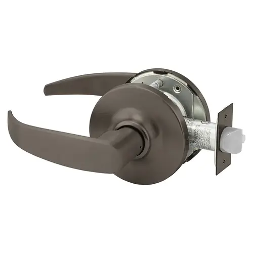 Grade 1 Passage Cylindrical Lock, P Lever, Non-Keyed, Oil Rubbed Bronze Finish, Not Handed Oil Rubbed Bronze