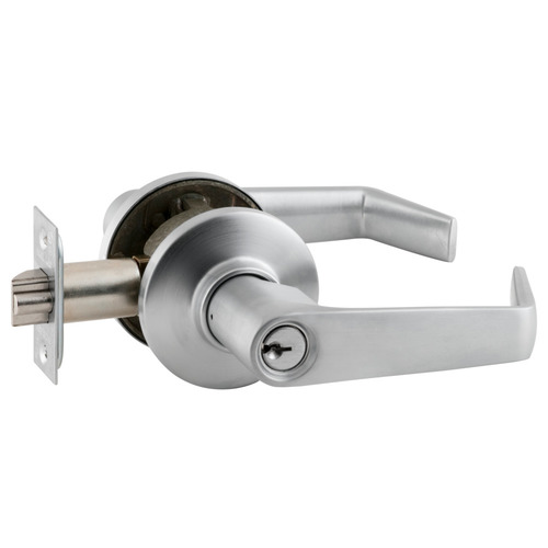 Tubular Lock Satin Chrome