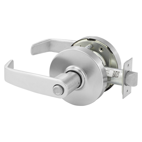 Cylindrical Lock Satin Chrome Anti-Microbial