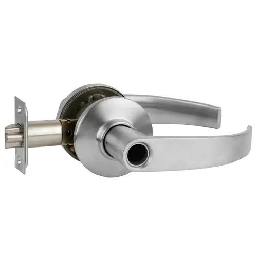 S Series Classroom Less Cylinder Neptune with 16-203 Latch 10-001 Strike Satin Chrome Finish