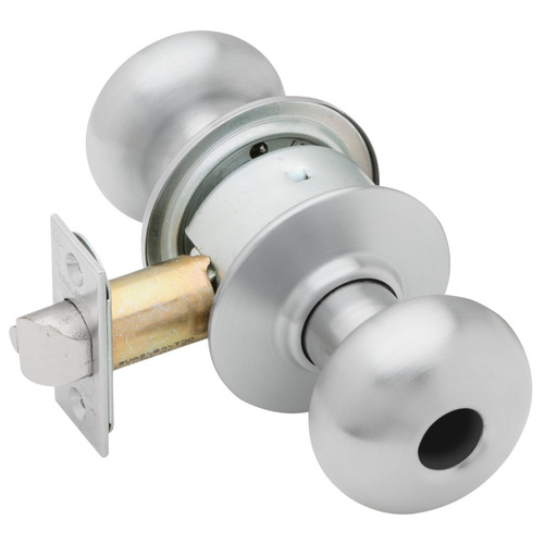 Cylindrical Lock Satin Chrome